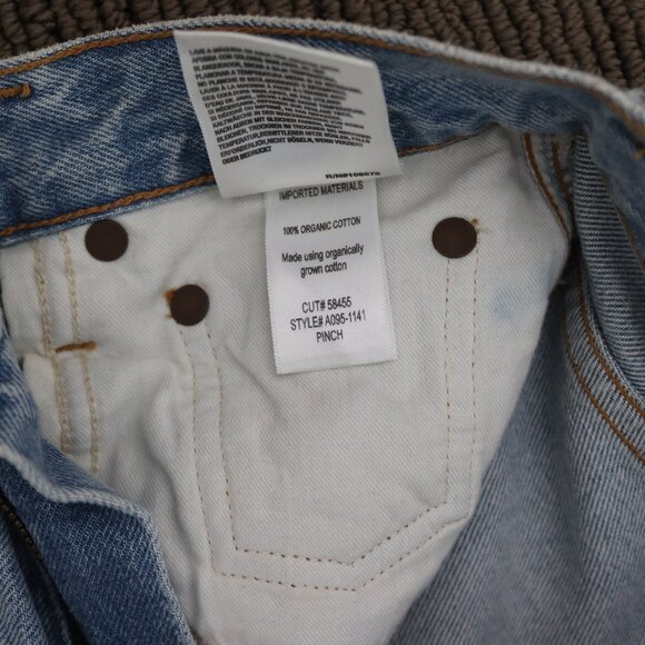 Agolde Pinch Waist High Rise Kick - Riptide Size 24 - Picture 11 of 11